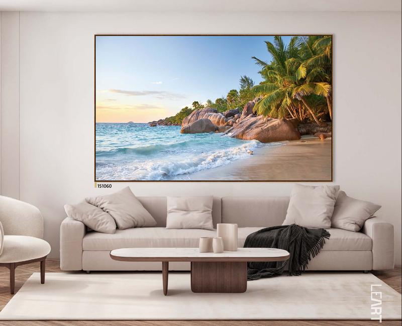 Quadro Praia Tropical